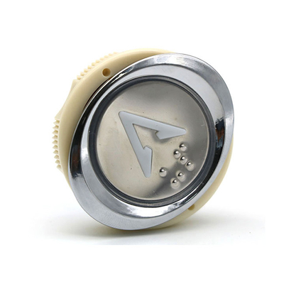 COP LOP 37mm Elevator Push Button With Braille White LED Push Button Switch