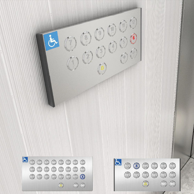 DC12V Cop Button Lifts Disabled Platform Elevator Lop And Cop Panel
