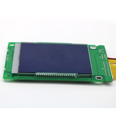 Blue Background White LED Light Parallel Elevator LCD  Floor Indicator For Elevator COP LOP