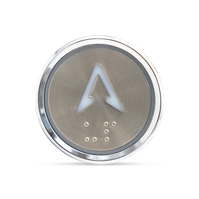 DC12V 35.6mm Push Elevator Touchless Button For Elevator With Cable