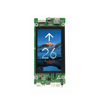 4.3 Inch 7 Segment Display Elevators Spare Parts Cop Color Tft Display