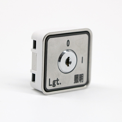 25mm Potensi Parts Elevator Push Button Lock With Key 3 Million Times Life
