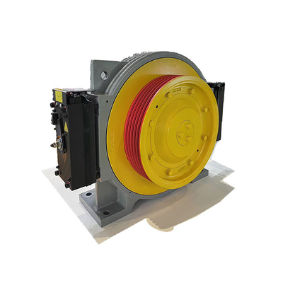 Permanent Magnet Synchronous Gearless Elevator Tractor  Loading 1250 - 1600Kg