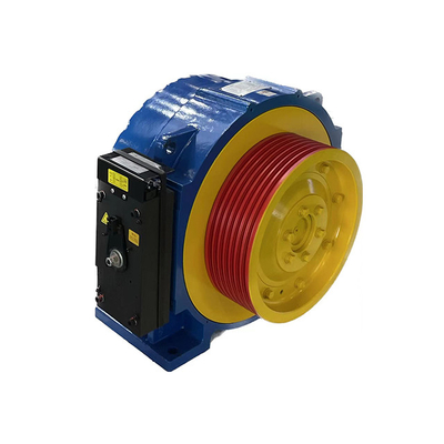 ZFW400L S Elevator Traction Machine Dia 400 / 480mm Traction Hoist Elevator Part Lift Main Engine