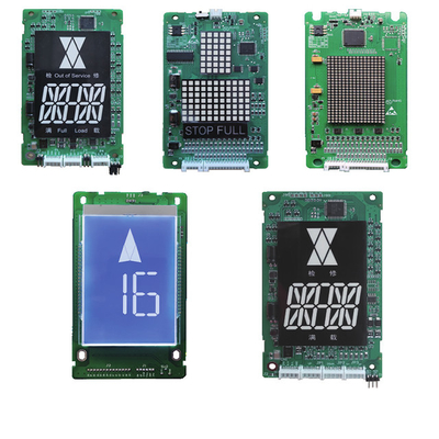 Elevator Spare Parts Elevator Dot Matrix/ Segment/LCD Display Parallel Serial Lift Floor Display