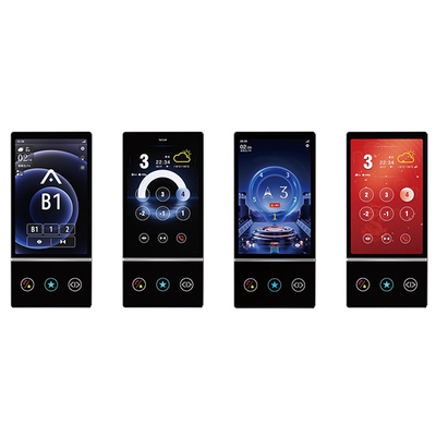 Monarch Communication Protocol Black Screen 10.1 Inch TFT Vertical Display Elevator Lift Touch Cop Screen