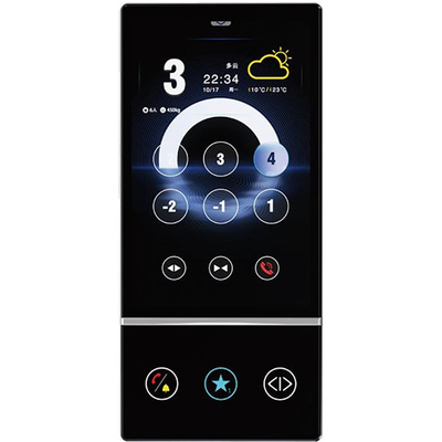 Monarch Communication Protocol Black Screen 10.1 Inch TFT Vertical Display Elevator Lift Touch Cop Screen