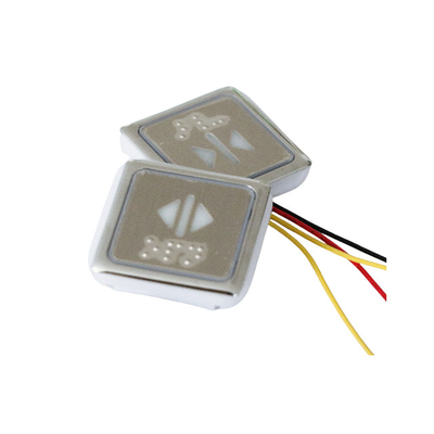 32.5mm Cutout Dimensionon Elevator Push Button Zinc Alloy Outline Material No Frost Working Environment