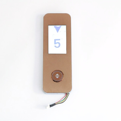 300*90*13 Two Push Button LOP Panel for Elevator Cabin Operation Control