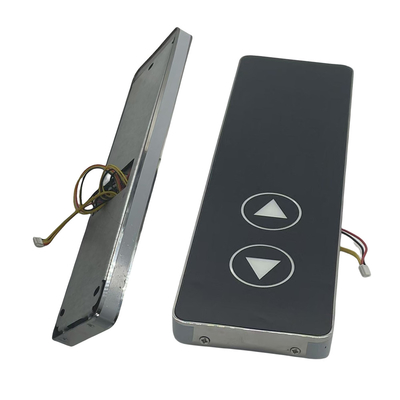 Elevator Control Parts Black Glass Touch LOP For Elevator Lift