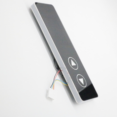 Elevator Control Parts Black Glass Touch LOP For Elevator Lift
