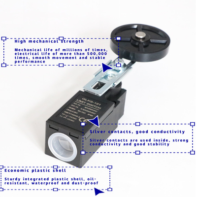 Modern Design Plastic NO/NC Limit Switch for Elevator Parts