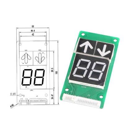 Elevator Original Manufacturer Customizable 7-segment LCD Displays Parallel Segment Display for Elevator Lift COP LOP