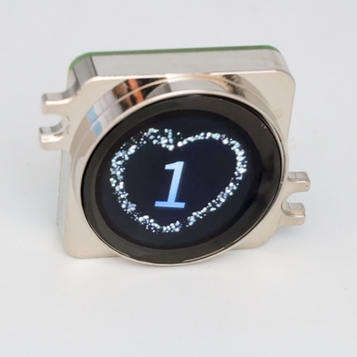 Modern Lift Car COP LOP Panel Touch Button 1.28 Inch LCD Liquid Crystal Screen Elevator Floor Button