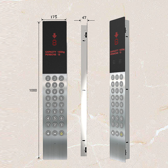 Otis Kone Acrylic Elevator COP Panel Lift Operation Parts Lift LOP