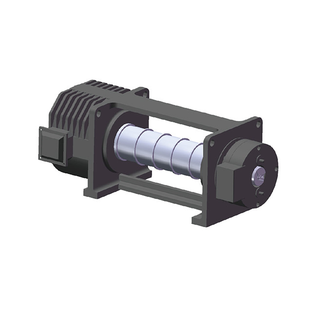 IP41 630kg Gearless Elevator Traction Machine Belt Traction Machine For Elevator
