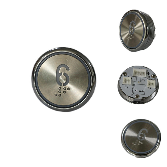 Anti-Miscontact Function Elevator Button Switch Micropressure Interaction Button Elevator Cop Lop Touchless Button