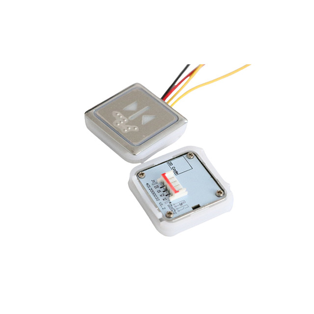Input Voltage DC24V and Effective Induction Distance 0.6-1.2mm Elevator Push Button in Red
