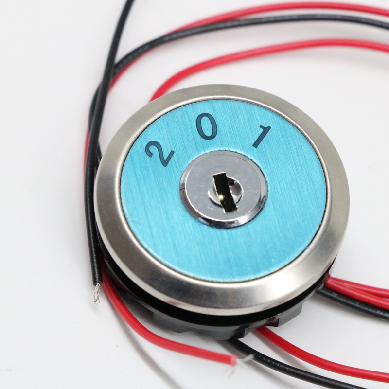 Elevator Lock Button With Key 30mm Size