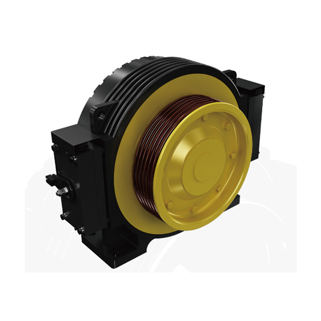 Elevator Permanent Synchronous Gearless Elevator Traction Motor